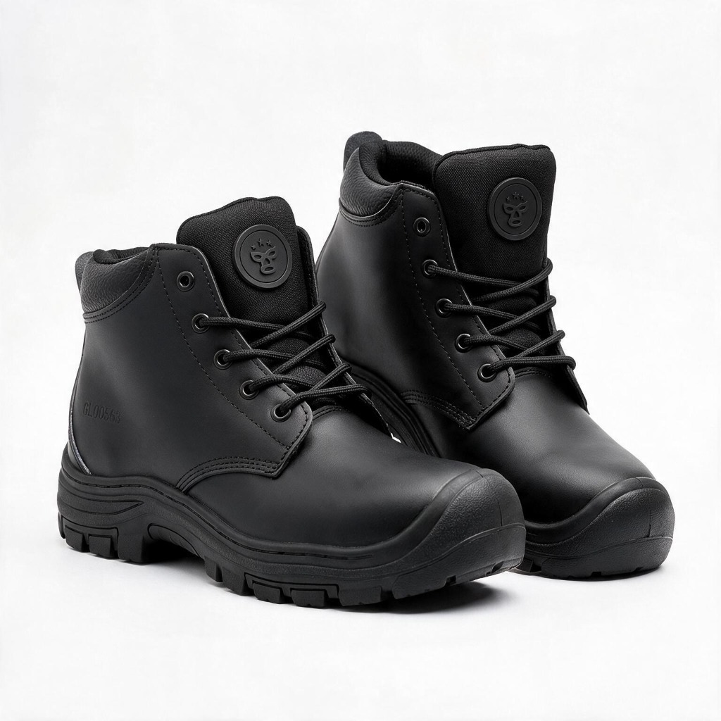 Botas de seguridad cosida en Panama y Costa Rica con suela de hule certificada ASTM, stock permanente - OZAPATO Rock 01