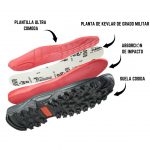 plantillas de botas de seguridad